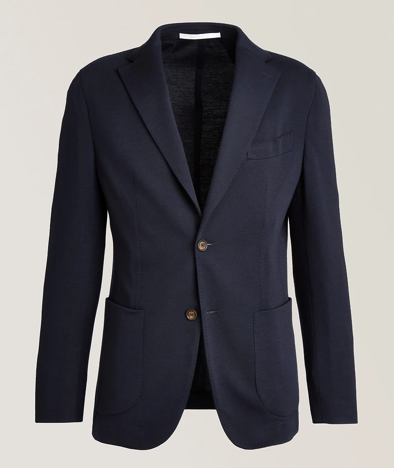 Wool Jersey Sport Jacket