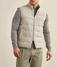 Reversible Linen Tech Vest