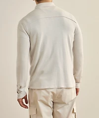Western Wool Knit Overshirt