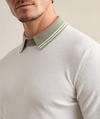 Cashmere Collar Sweater