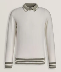 Cashmere Collar Sweater