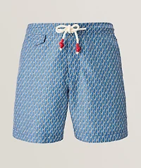 Standard Terrazzo Geometric-Print Swim Shorts