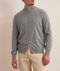 Cashmere Full-Zip Sweater
