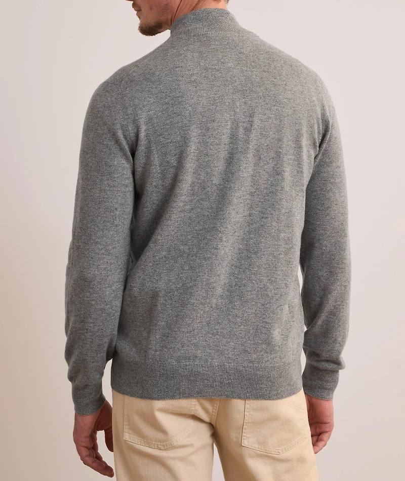 Cashmere Full-Zip Sweater
