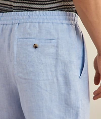 Linen Drawstring Pants