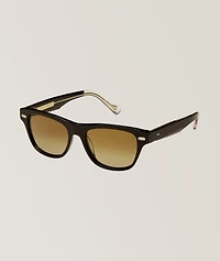 Sartorial Sunset Acetate Round Sunglasses 