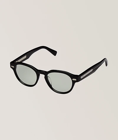 Round Acetate Sunglasses 