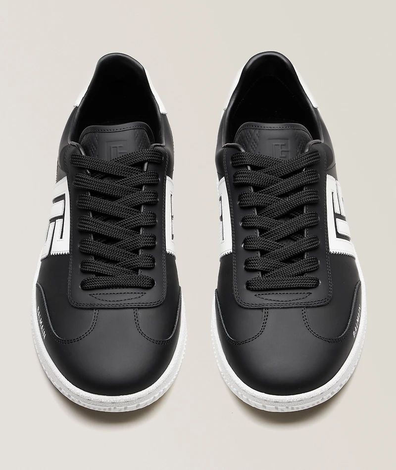 Swan Leather Sneakers