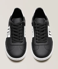 Swan Leather Sneakers