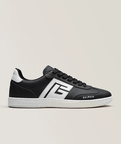 Swan Leather Sneakers