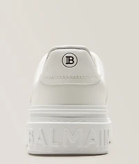 Script Logo Leather B-Court Sneakers