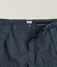 Cotton Gabardine Cargo Pants