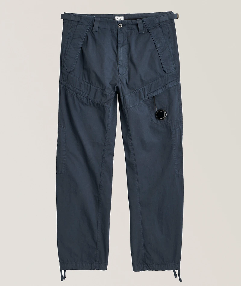 Cotton Gabardine Cargo Pants