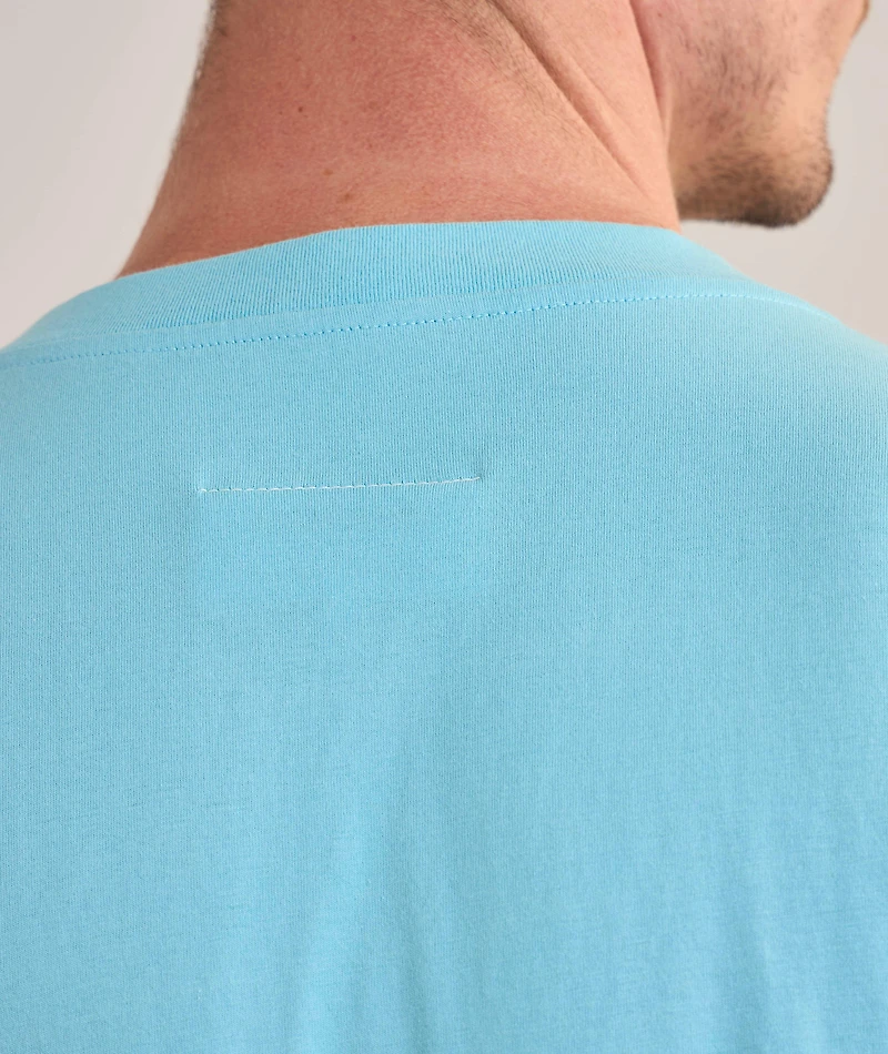 Oversized Logo Label Cotton T-Shirt