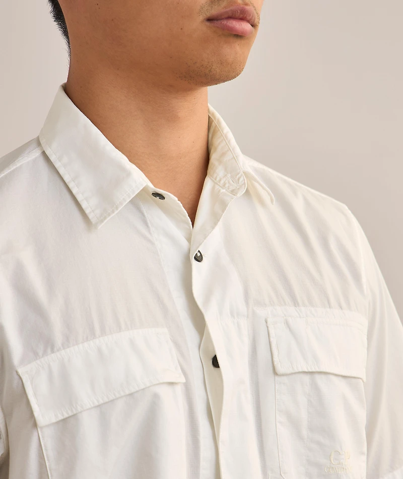 Boxy Cotton Shirt