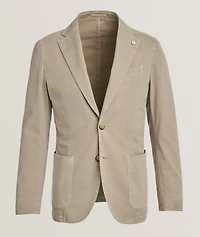 Cotton-Blend Sport Jacket