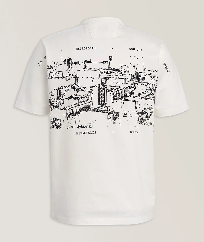 The Metropolis Series Mercerized Urban Graphics T-Shirt