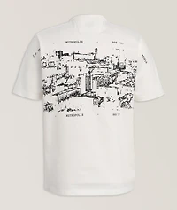 The Metropolis Series Mercerized Urban Graphics T-Shirt