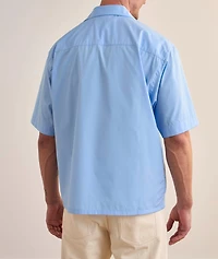 Logo Pocket Cotton Camp Shirt