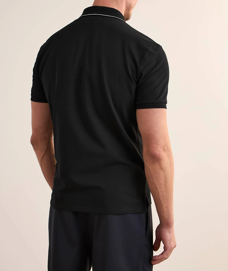 Stretch-Cotton Piqué Polo