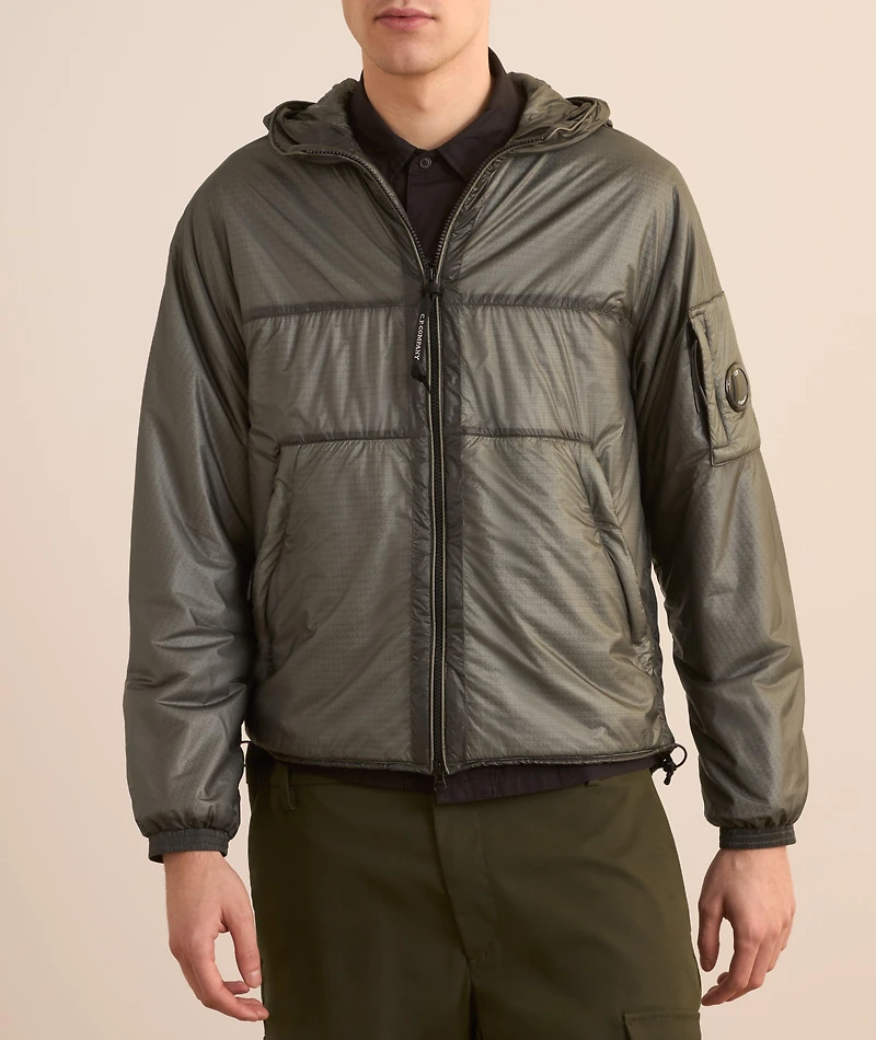Nada Ripstop Hooded Bomber Jacket