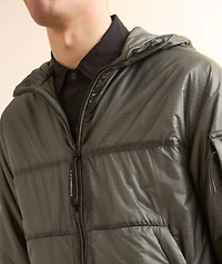 Nada Ripstop Hooded Bomber Jacket