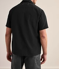 Cotton-Silk Camp Shirt