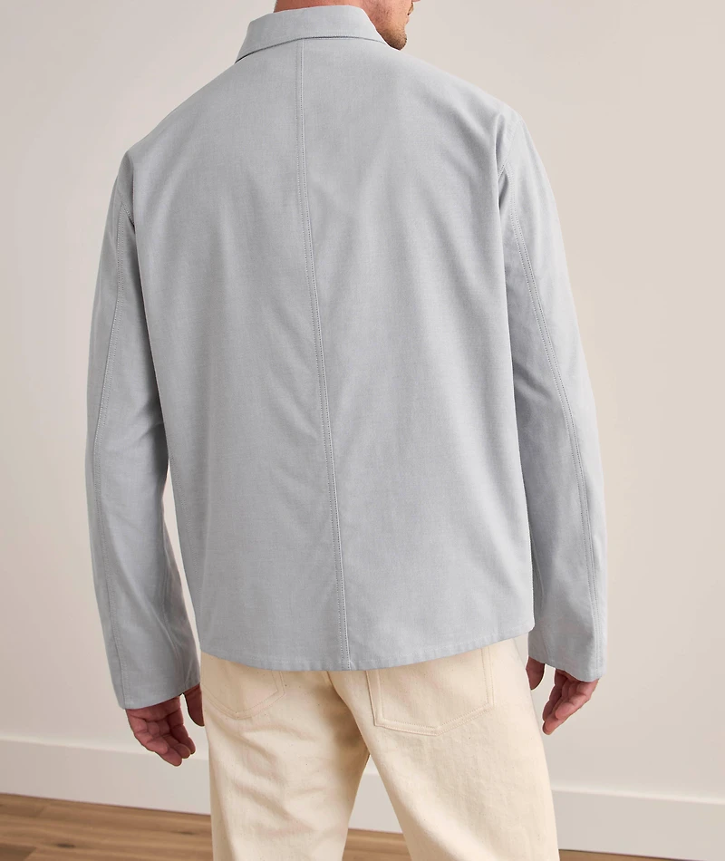 Oxford Cotton Shirt Jacket