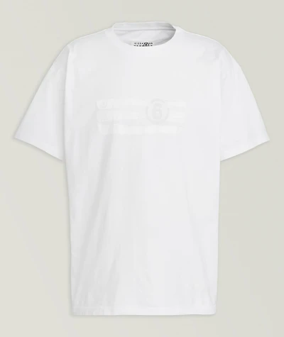 Numeric Paint Logo Cotton T-Shirt