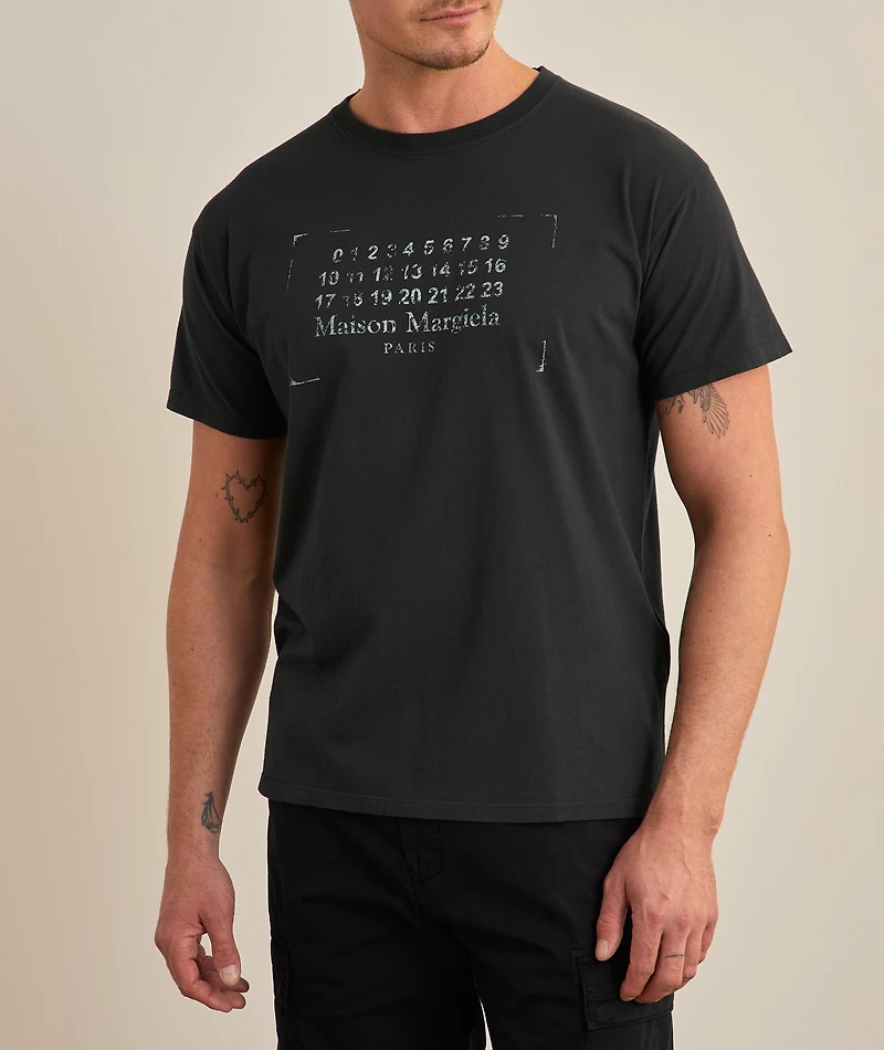 Logo Stamp Cotton T-Shirt
