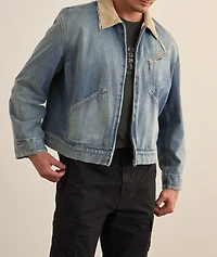 Distressed Denim Jacket