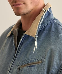 Distressed Denim Jacket