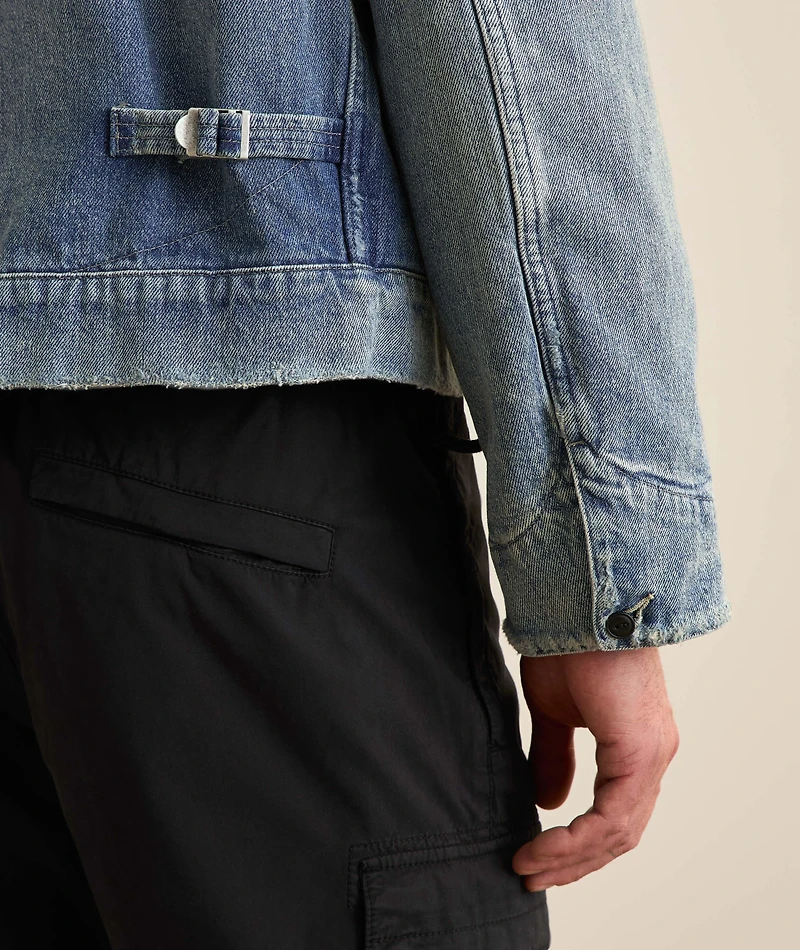 Distressed Denim Jacket