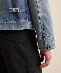 Distressed Denim Jacket