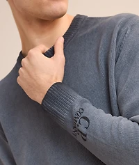Chenille Crewneck Sweater