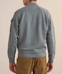 Fleece Bomber Sweatshirt