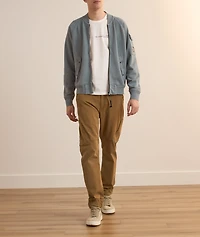 Fleece Bomber Sweatshirt