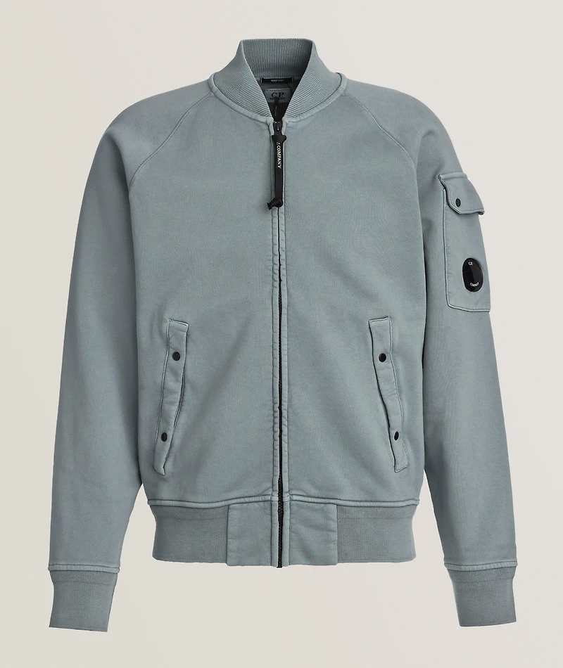 Fleece Bomber Sweatshirt