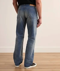 Straight Leg Distressed Jeans