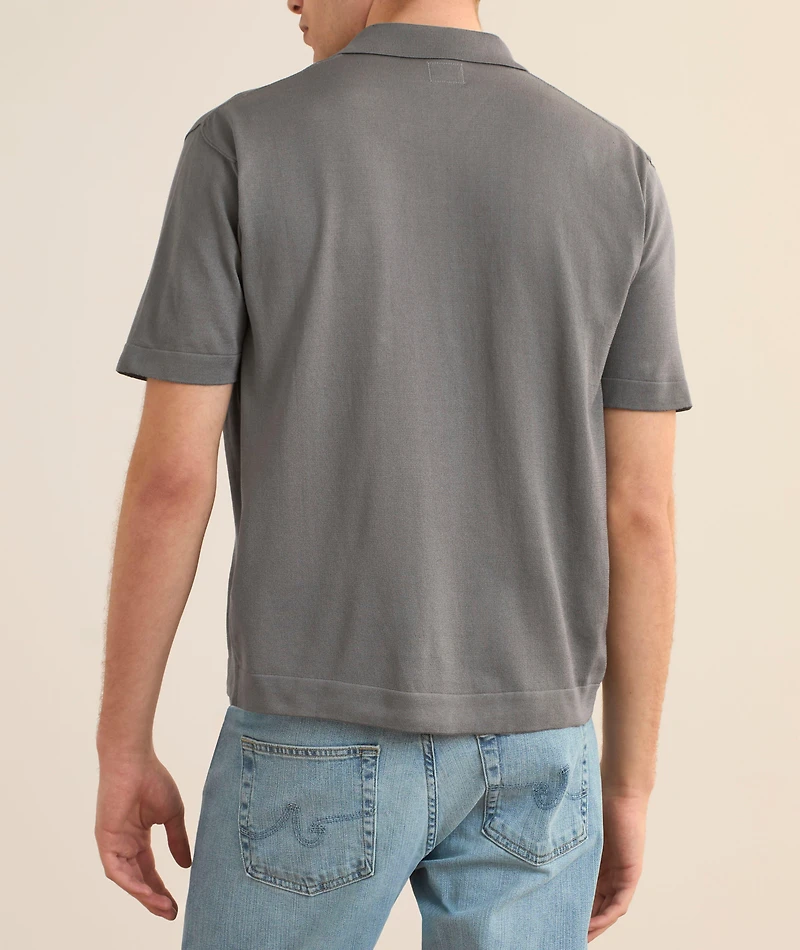 Cotton Knit Polo