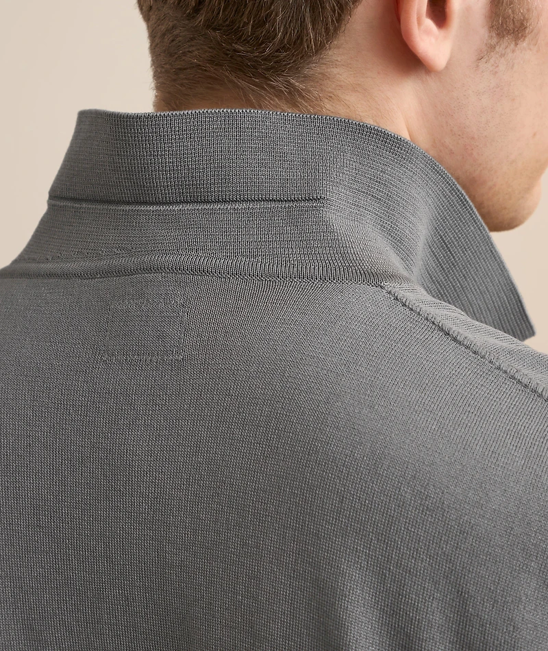 Cotton Knit Polo