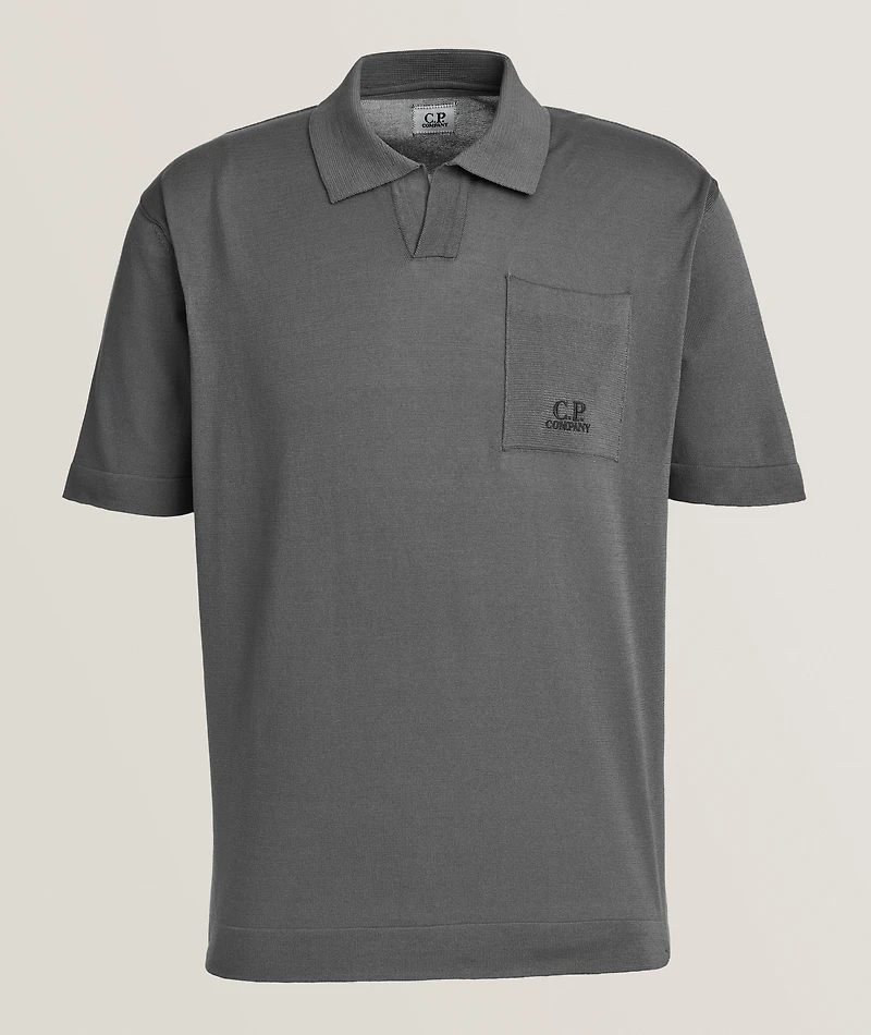 Cotton Knit Polo
