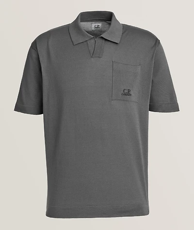 Cotton Knit Polo