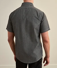 Back Stitch Cotton Denim Shirt