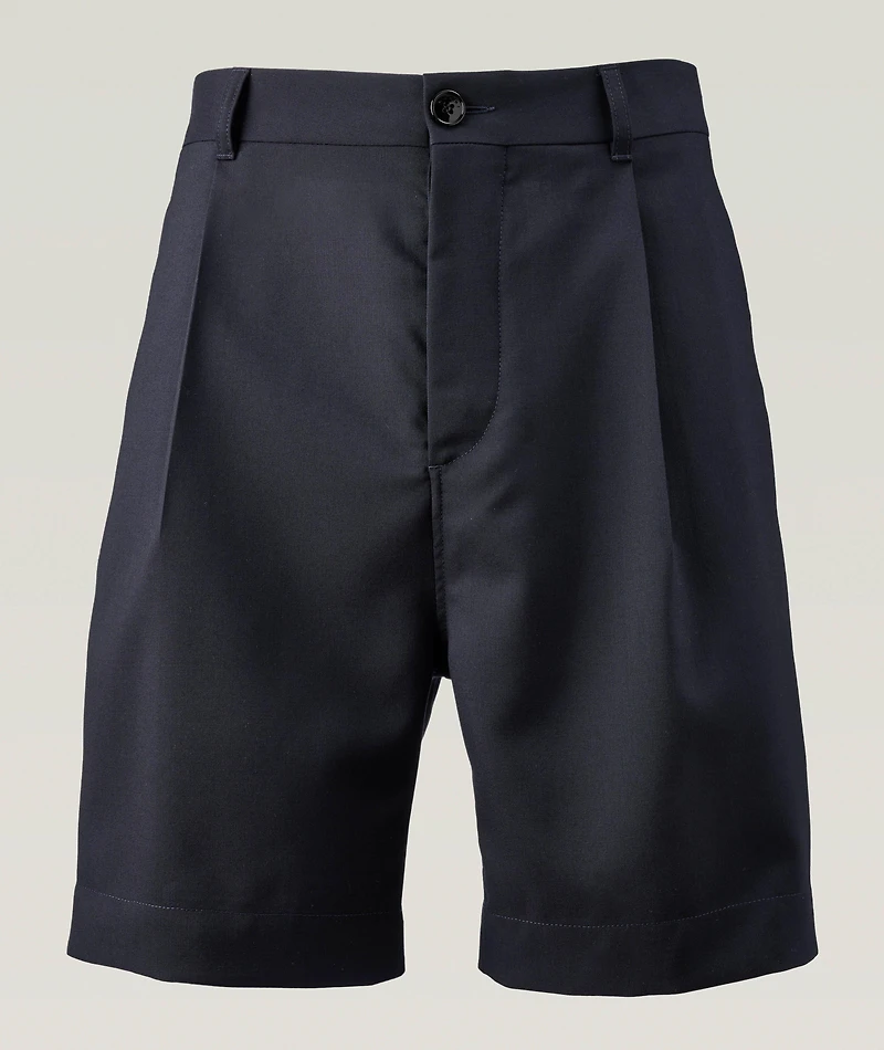 Wool Tailored Shorts