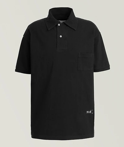 Stamp Logo Cotton Polo