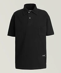 Stamp Logo Cotton Polo