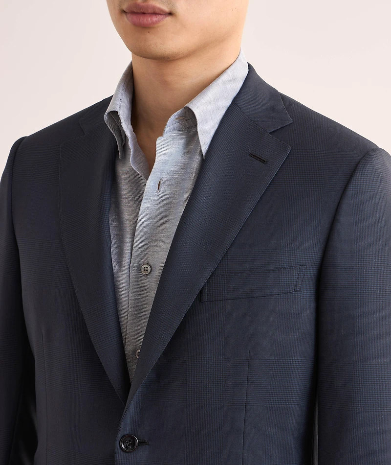 Brunico Prince of Wales Super 160's Wool Suit