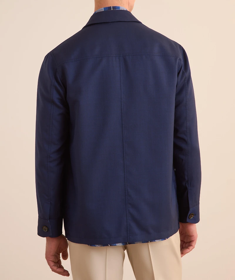 Wool-Silk Chore Jacket