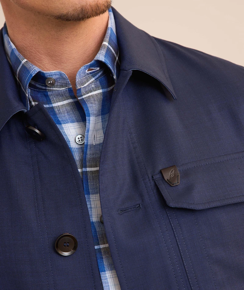Wool-Silk Chore Jacket